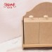 Полочка "Уютный дом", мдф, 35х32х12 см - Заготовки для декупажа. Интернет-магазин Завиток